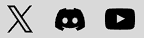 X, Discord and YouTube